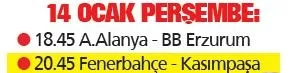 Ligde 3 maç daha var (Yurttan ve dünyadan spor gündemi)-5