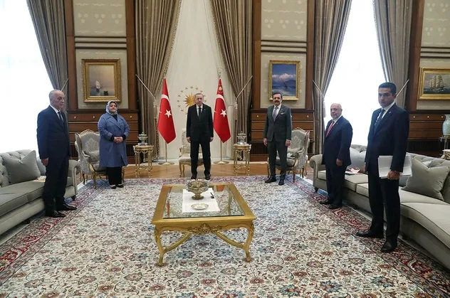 Son dakika: Başkan Erdoğan'dan Külliye'de önemli kabuller
