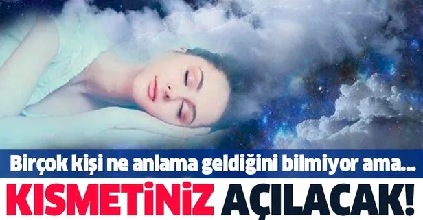 Oltada kısmet var