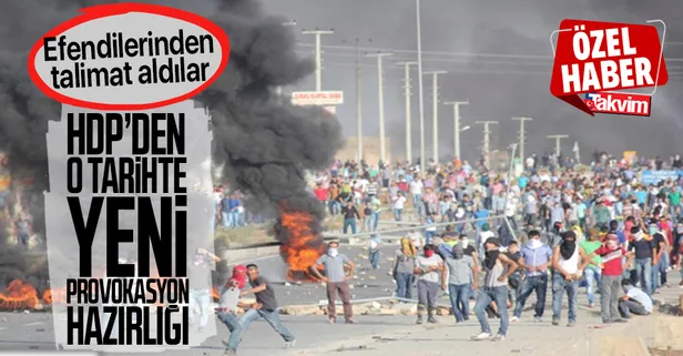 SON DAKİKA: HDP yeni provokasyon hazırlığında