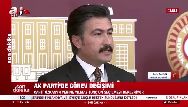 Son dakika: AK Parti’de görev değişimi!