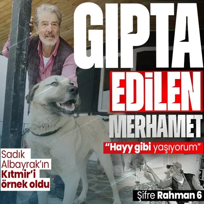 Hayy gibi yaşıyorum diyen Sadık Albayrakın hayvan sevgisi ve Kıtmiri Ahmet Hakana örnek oldu: Gıpta ettim