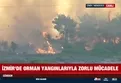 İzmir'de alevlerle mücadelede 2. gün