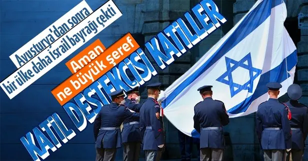 SON DAKİKA: Avusturya’nın ardından Çekya da İsrail bayrağıyla katillere destek verdi