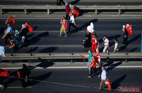 Milyonlar 15 Temmuz Şehitler Köprüsü'ne akın etti - 16