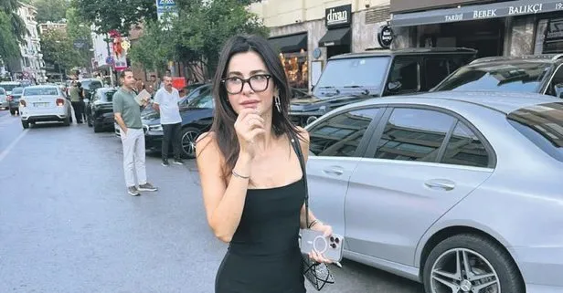 Nesrin Cavadzade bir hayli telaşlı! Hızla aracına yürüdü: Arkadaşımın doğum gününe gidiyorum