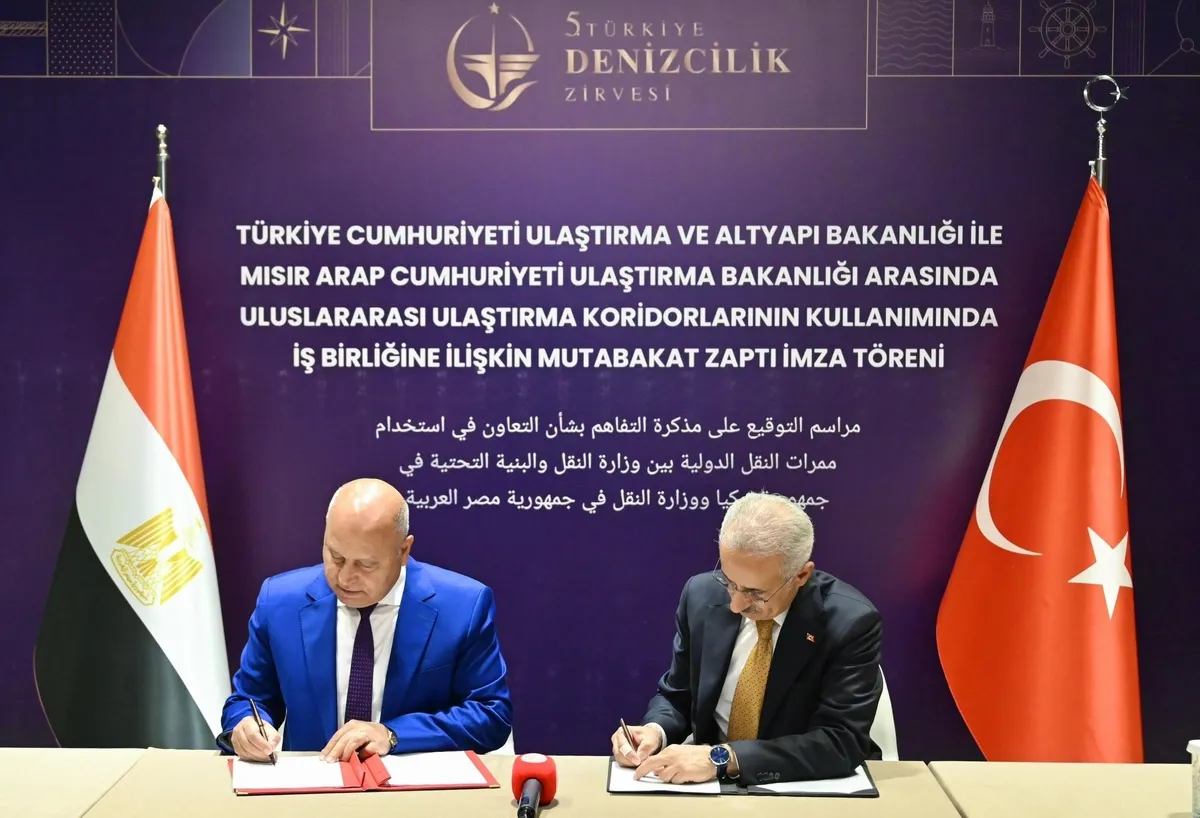 Türkiye ve Mısır arasında imzalar atıldı: "Uluslararası denizcilikte işbirliğimizi güçlendirmeyi sürdüreceğiz"-4