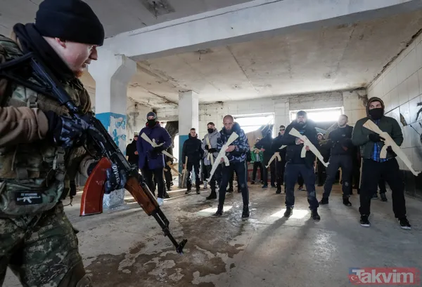 SON DAKİKA: Rusya Ukrayna son durum | Ukrayna sivilleri böyle eğitiyor - 40