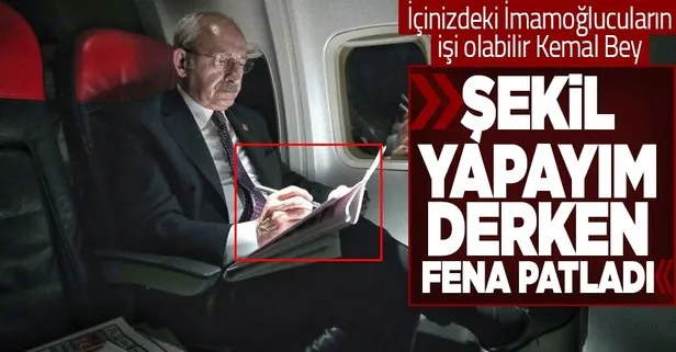 CHP’nin milyonlarca lira aktardığı PR ajansı Kemal Kılıçdaroğlu’nun uçak pozunda fena patladı