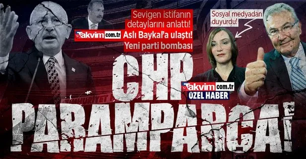 CHP’de şok: Deniz Baykal’ın kızı Aslı Baykal partiden istifa etti!