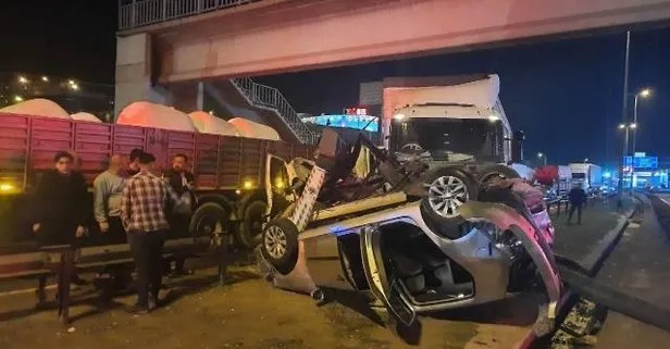 Adana Pozantı’da aşırı hız yapan TIR, kırmızı ışıkta bekleyen araçlara çarptı: 1 ölü, 4 yaralı