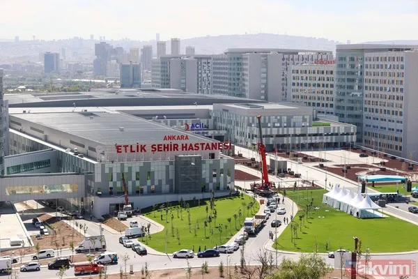5 yıldızlı otel konforunda | Türkiye'nin 20. şehir hastanesi Etlik Şehir Hastanesi açılıyor: İşte teknoloji üssü hastanenin özellikleri - 25
