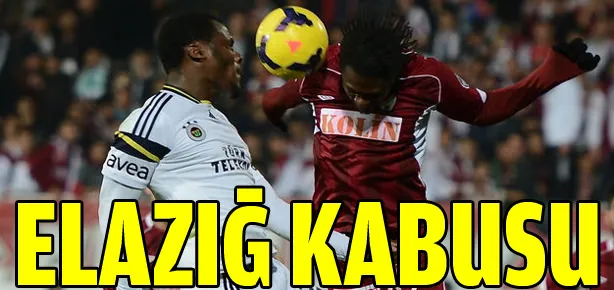 Fenerbahçe’ye Elazığ darbesi!