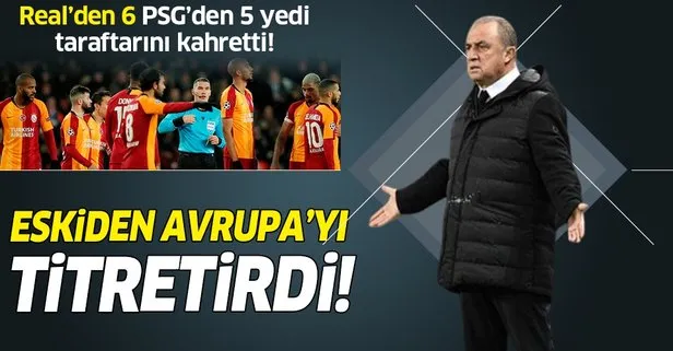 Tükeniş! Real’den 6 yiyen Galatasaray PSG’ye de 5 golle boyun eğdi, Avrupa’ya veda etti...