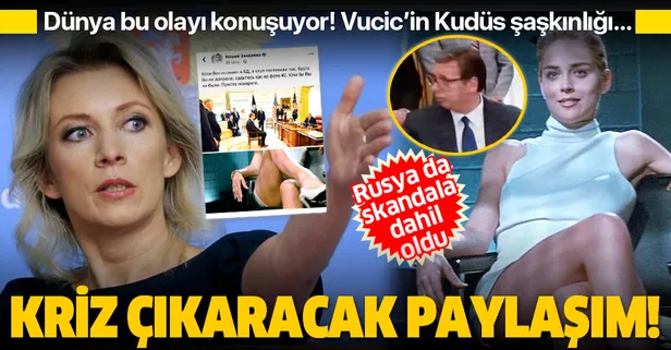 Rusya'da Zaharova'dan kriz çıkaracak 'Temel İçgücü' paylaşımı: Sırbistan Cumhurbaşkanı Vucic'e sert eleştiri