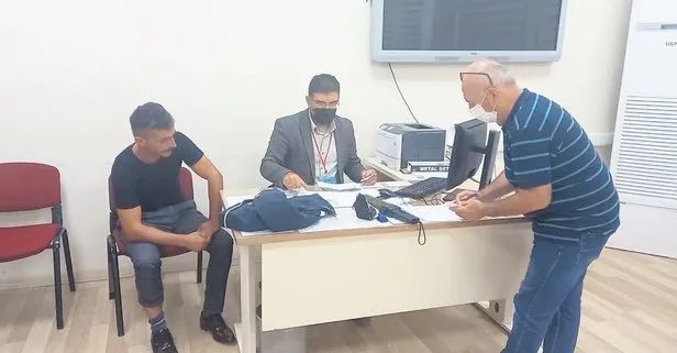 Kırıkkale’de ehliyet sınavına giren adamın kopya düzeneği şoke etti