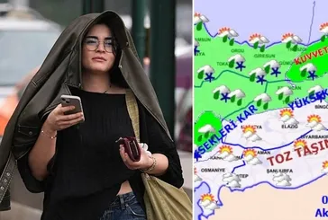 Meteoroloji’den 31 ile sarı-turuncu kod: Fırtına, kar, hortum, yıldırım! Göz gözü görmeyecek! Ankara, Hakkari, Van, Kayseri...