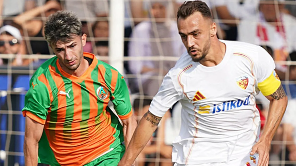 Turunucu yeşillilerden net galibiyet! Alanyaspor - Kayserispor: 2-0 | MAÇ SONUCU