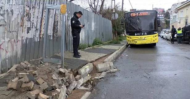 İstanbul’un bitmeyen çilesi I İETT otobüsü Beykoz’da direğe çarptı: 4 yaralı