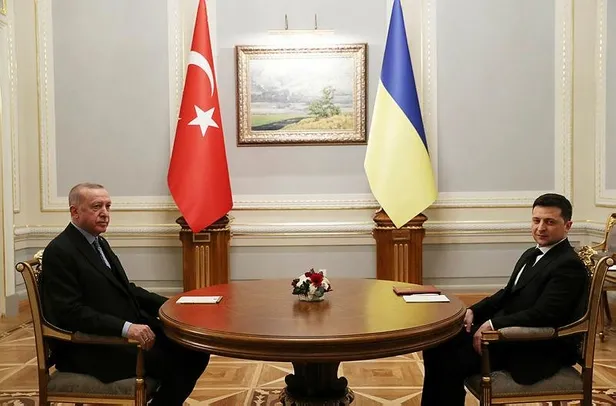 Başkan Erdoğan ve Ukrayna Devlet Başkanı Vladimir Zelenskiy'den önemli açıklamalar-10