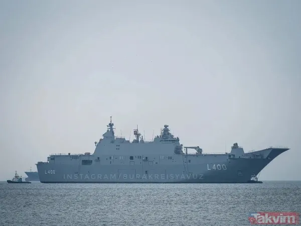 SON DAKİKA: TCG Anadolu deniz testleri için limandan ayrıldı! SSB paylaştı: Donanmamızın gücüne güç katacak - 4
