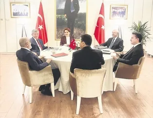 Altılı masa barajı aşamaz