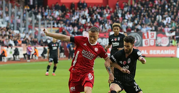 Akdeniz'de ağır yara! Analyaspor Beşiktaş 1-1 | MAÇ SONUCU