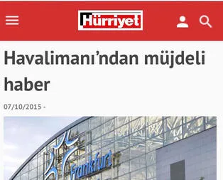 Hürriyet’in havalimanı ikiyüzlülüğü!