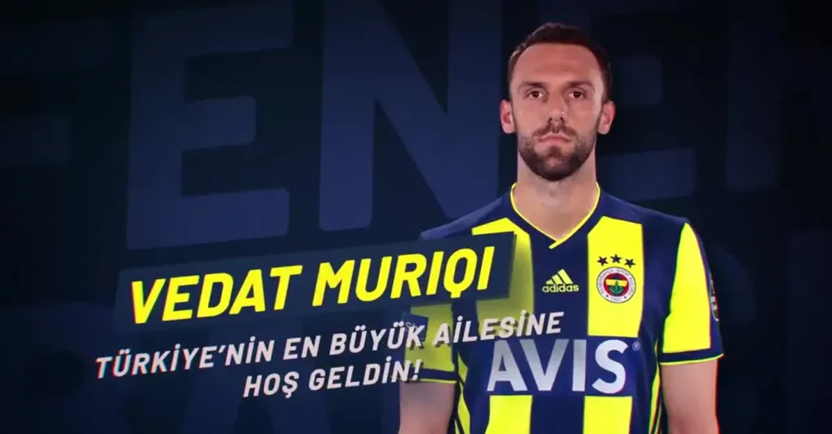 Son dakika transfer haberi: Fenerbahçe Vedat Muriç transferini böyle duyurdu!