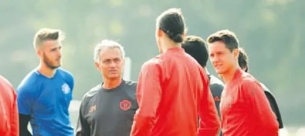 Jose Mourinho’dan otoparkta idman