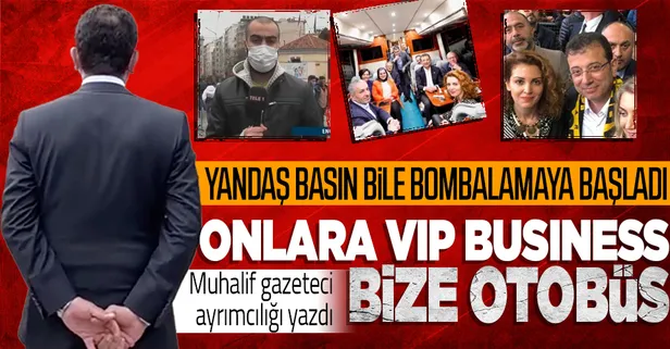 "Nagehan Alçı'ya VIP minibüs bize yarım otobüs"! İmamoğlu'na sanatçılardan sonra bir tepki de TELE1 muhabirinden