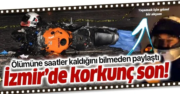 Son Dakika Izmir De Korkunc Kaza Olumune Saatler Kaldigini Bilmeden Paylasti Yasamak Icin Guzel Bir Aksam Takvim