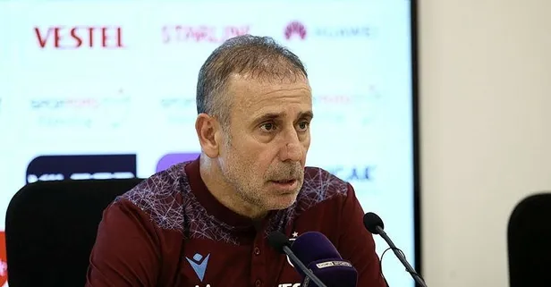 Trabzonspor teknik direktörü Abdullah Avcı'dan flaş açıklamalar