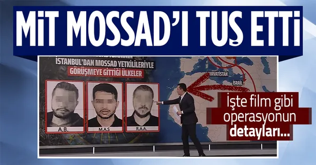 MİT'in MOSSAD'a yönelik düzenlediği çarpıcı operasyonun detayları A Haber'de açığa çıktı!