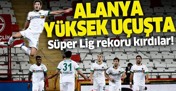 Süper Lig rekoru kırdılar: Aytemiz Alanyaspor’un bileği bükülmüyor