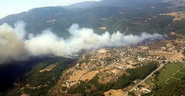 İzmir'de korkutan yangın!