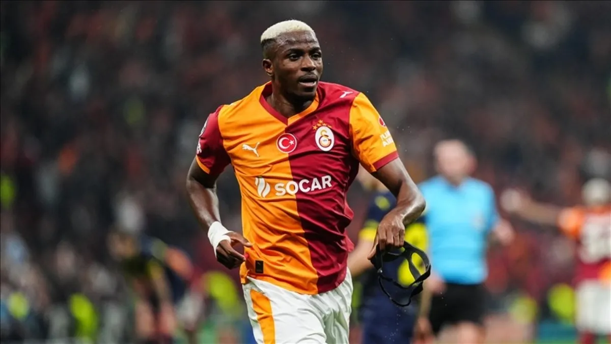 Osimhen kupa dönüşü Galatasaray'da idmana çıktı