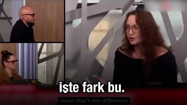 Belaruslu gazeteci ekran önünde kinini kustu: Filistinli çocukların öldürülmesi doğru İsrailli çocuklar yaşamayı hak ediyor-4
