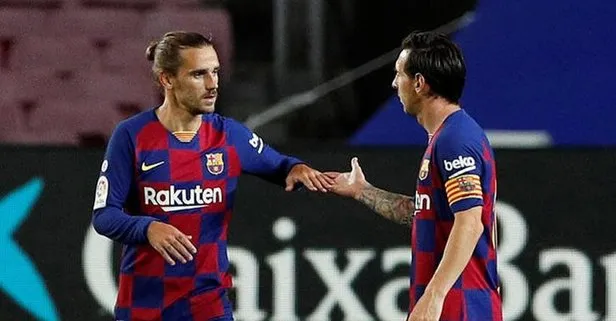 Barcelona’nın yıldızları Lionel Messi ile Antoine Griezmann kavga etti, birbirine girdi