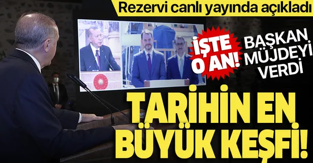 Son dakika: Başkan Erdoğan açıkladı: Türkiye tarihinin en büyük doğal gaz keşfini Karadeniz'de gerçekleştirdi