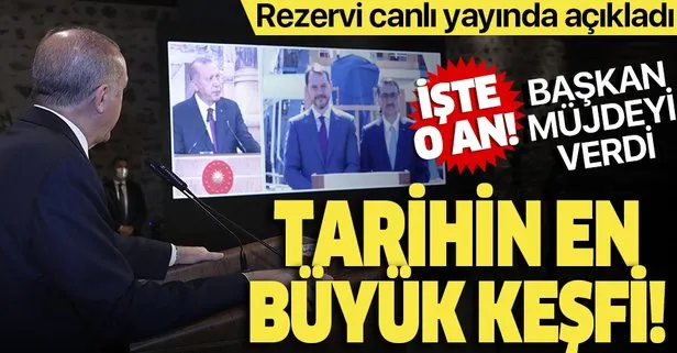 Son dakika: Başkan Erdoğan açıkladı: Türkiye tarihinin en büyük doğal gaz keşfini Karadeniz’de gerçekleştirdi