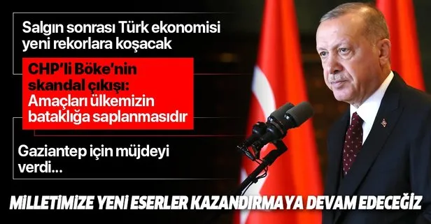 Son dakika: Başkan Erdoğan’dan Gaziantep’te toplu açılış töreninde önemli açıklamalar