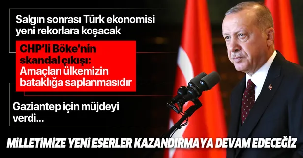 Son dakika: Başkan Erdoğan'dan Gaziantep'te toplu açılış töreninde önemli açıklamalar