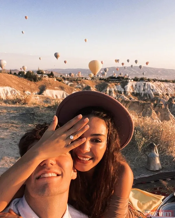 Ebru Şahin ile Cedi Osman evleniyor! Güzel oyuncu paylaştı sosyal medya yıkıldı bakın nasıl evlilik teklifi aldı - 6