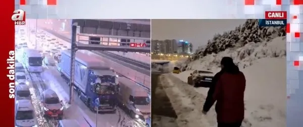 İstanbul'da hayat felç oldu! Belediyenin iş bilmezliği yüzünden binlerce kişi araçlarını terk etti-6