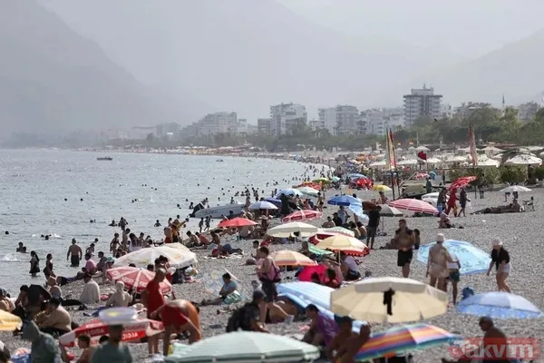 HARİTA KIRMIZI || Hava bir süre daha terletecek! Hafta sonu hava nasıl? Meteoroloji il il açıkladı - 4