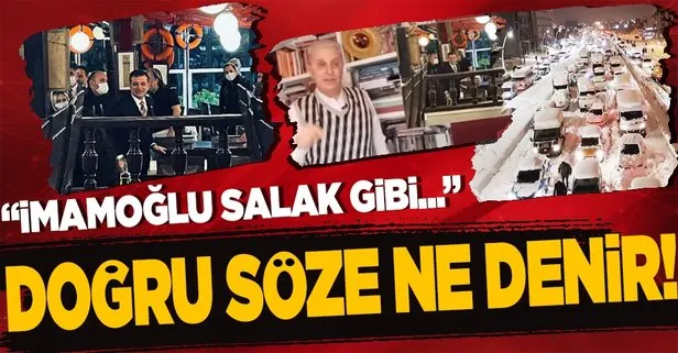 CHP’li İBB’nin beceriksizliği ve İmamoğlu’nun balık ziyafeti Can Ataklı’yı da çileden çıkardı! Salak gibi iş