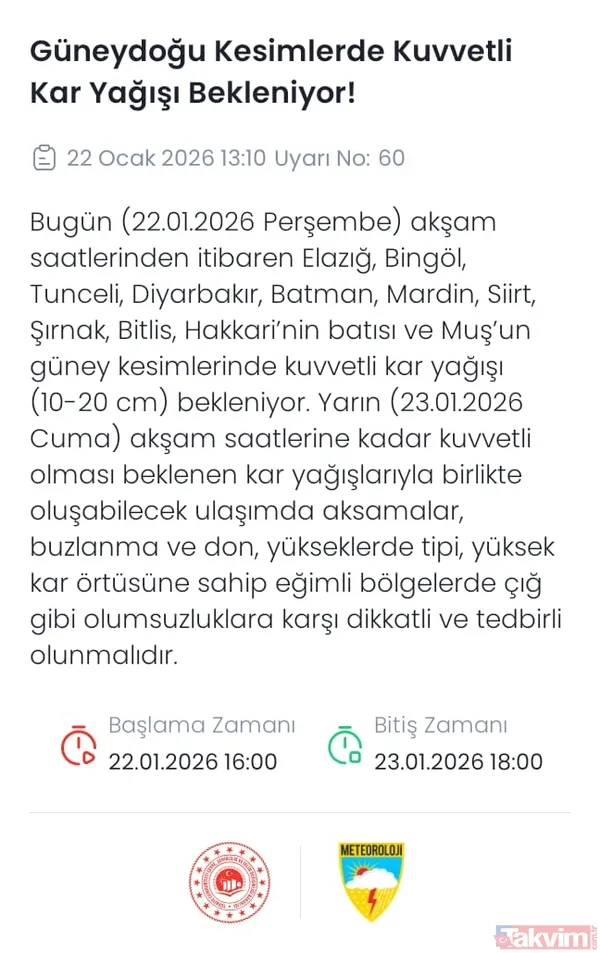 Fırtına, hortum, kuvvetli yağış ve kar alarmı: 15 ile sarı kodlu uyarı verildi! İzmir, Antalya... - 5
