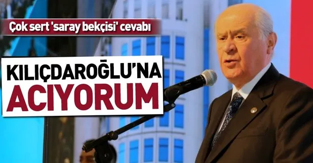 MHP lideri Bahçeli: Kılıçdaroğlu’na gerçekten acıyorum