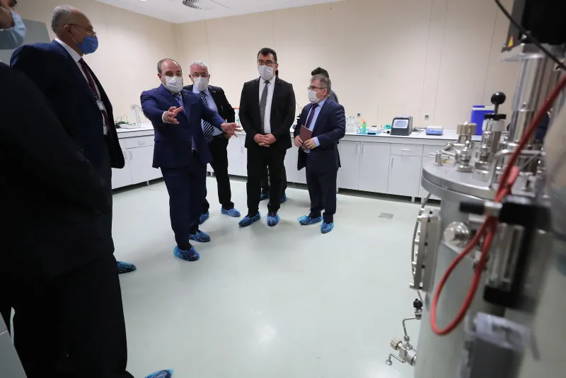 Sanayi ve Teknoloji Bakanı Mustafa Varank'tan, Türkiye'nin tek aşı enstitüsüne ziyaret! Çalışmaları yerinde inceledi - 7